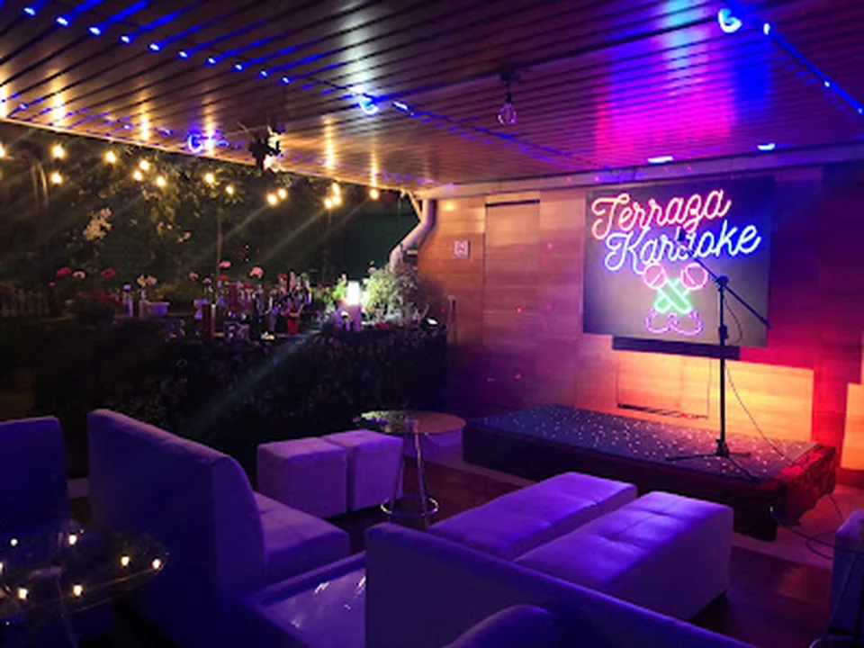 Terraza karaoke