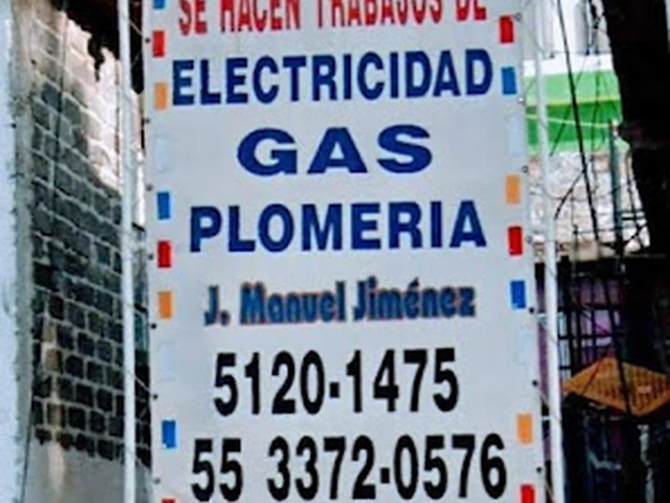 Plomería, Electricidad y Gas Manuel Jiménez, Ciudad de México