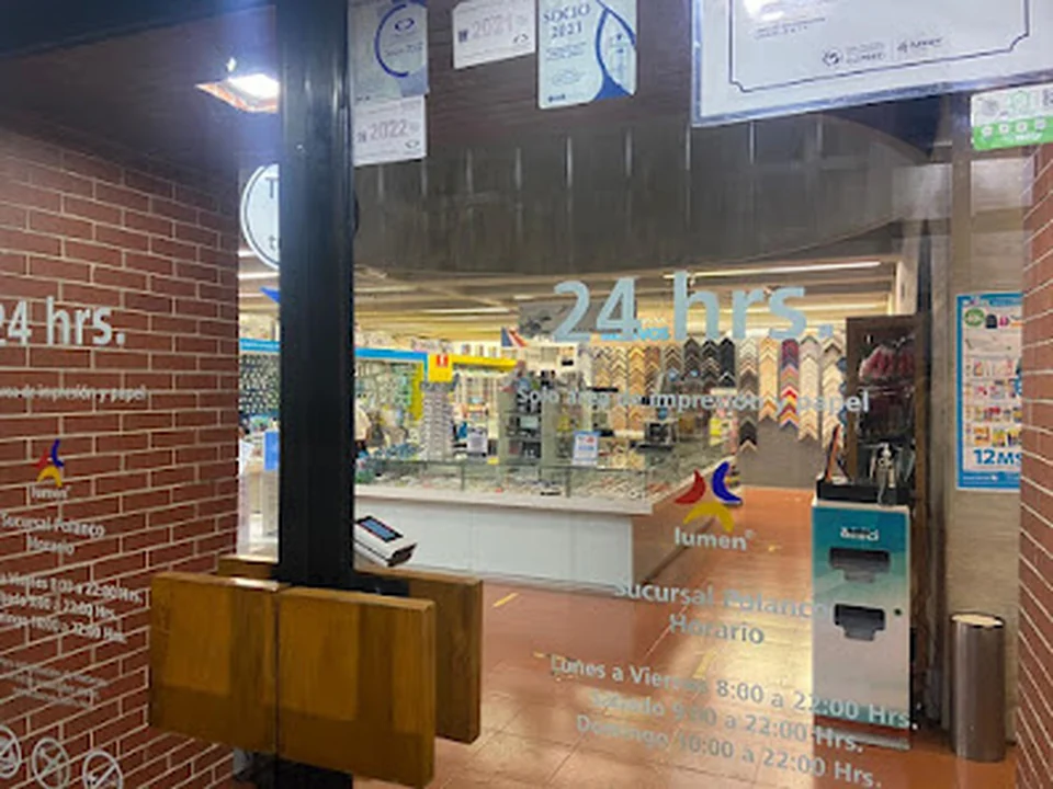 Papelería Lumen Polanco (impresión digital 24h), Ciudad de México