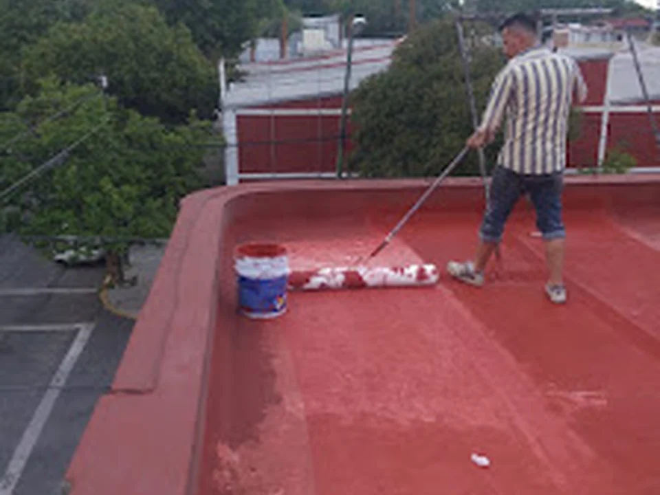 Pintores de Casas y edificios Mayito painting, Ciudad de México