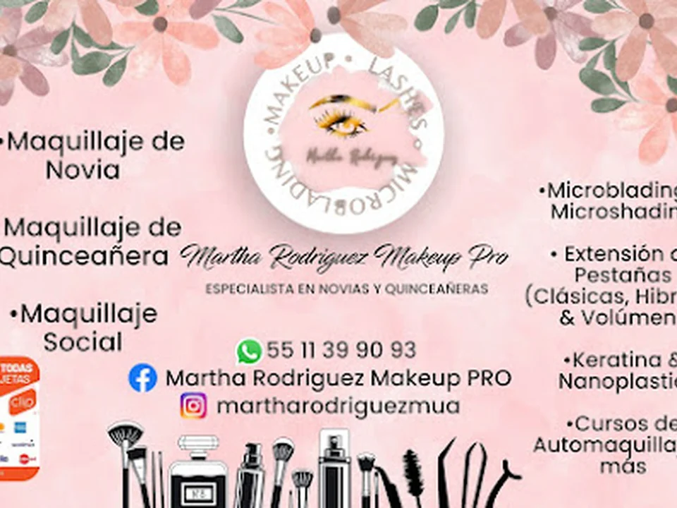 Martha Rodríguez Makeup PRO, Ciudad de México