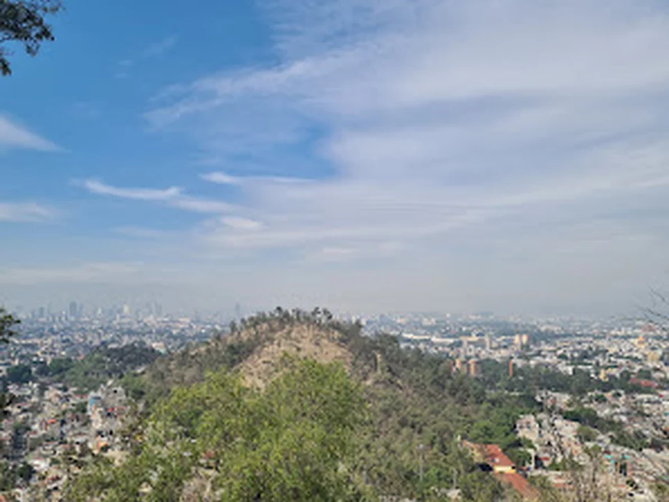 Mirador vista sur cerro guerrero, Ciudad de México