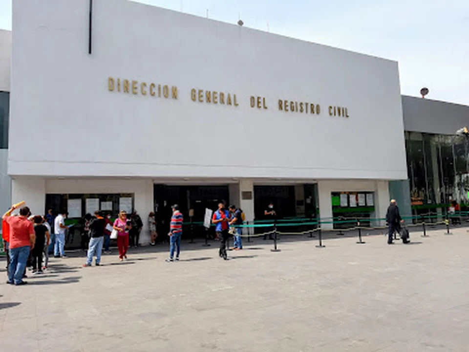 Dirección General del Registro Civil, Ciudad de México