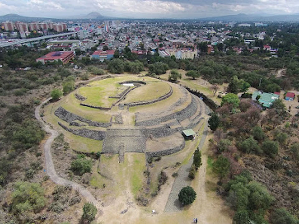 Basamento Principal de Cuicuilco, Ciudad de México