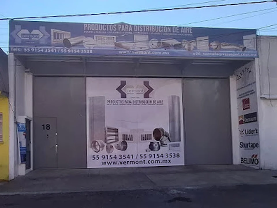 Industrias Vermont - Ductos y Rejillas - México Santa Fe, Ciudad de México
